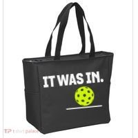 It Was In Funny Pickleball Player Paddleball Lover Tote Bag thumb 2