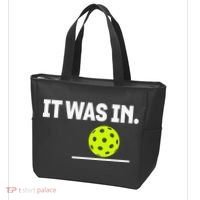 It Was In Funny Pickleball Player Paddleball Lover Tote Bag thumb 3