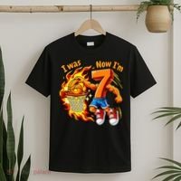 I Was I Was 6 Now I'm 7 Basketball 67 Birthday  T-Shirt thumb 2