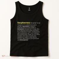 Ineptocracy Where Incompetence Is King Tank Top thumb 2