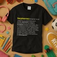 Ineptocracy Where Incompetence Is King Kids T-Shirt thumb 3