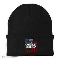 Iraq War Iraq Combat Veteran Beanie thumb 0