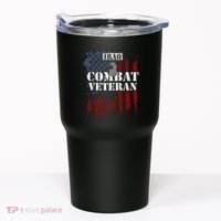 Iraq War Iraq Combat Veteran Tumbler thumb 0