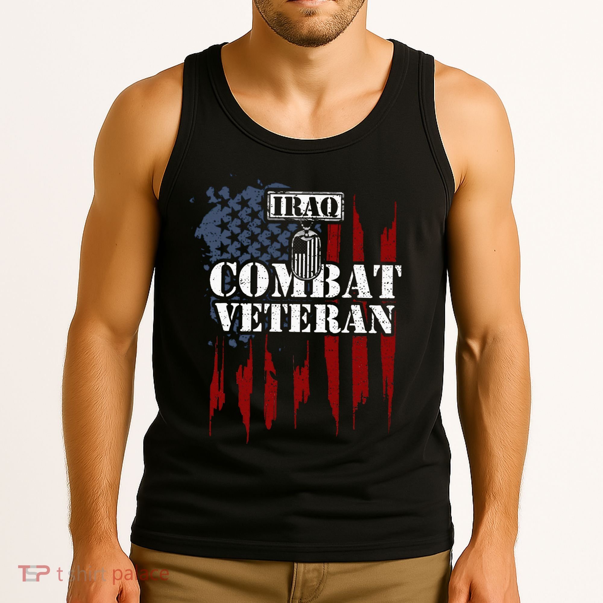 Iraq War Iraq Combat Veteran Tank Top