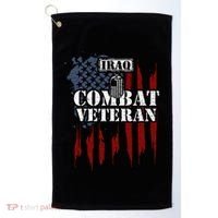 Iraq War Iraq Combat Veteran Golf Towel thumb 0