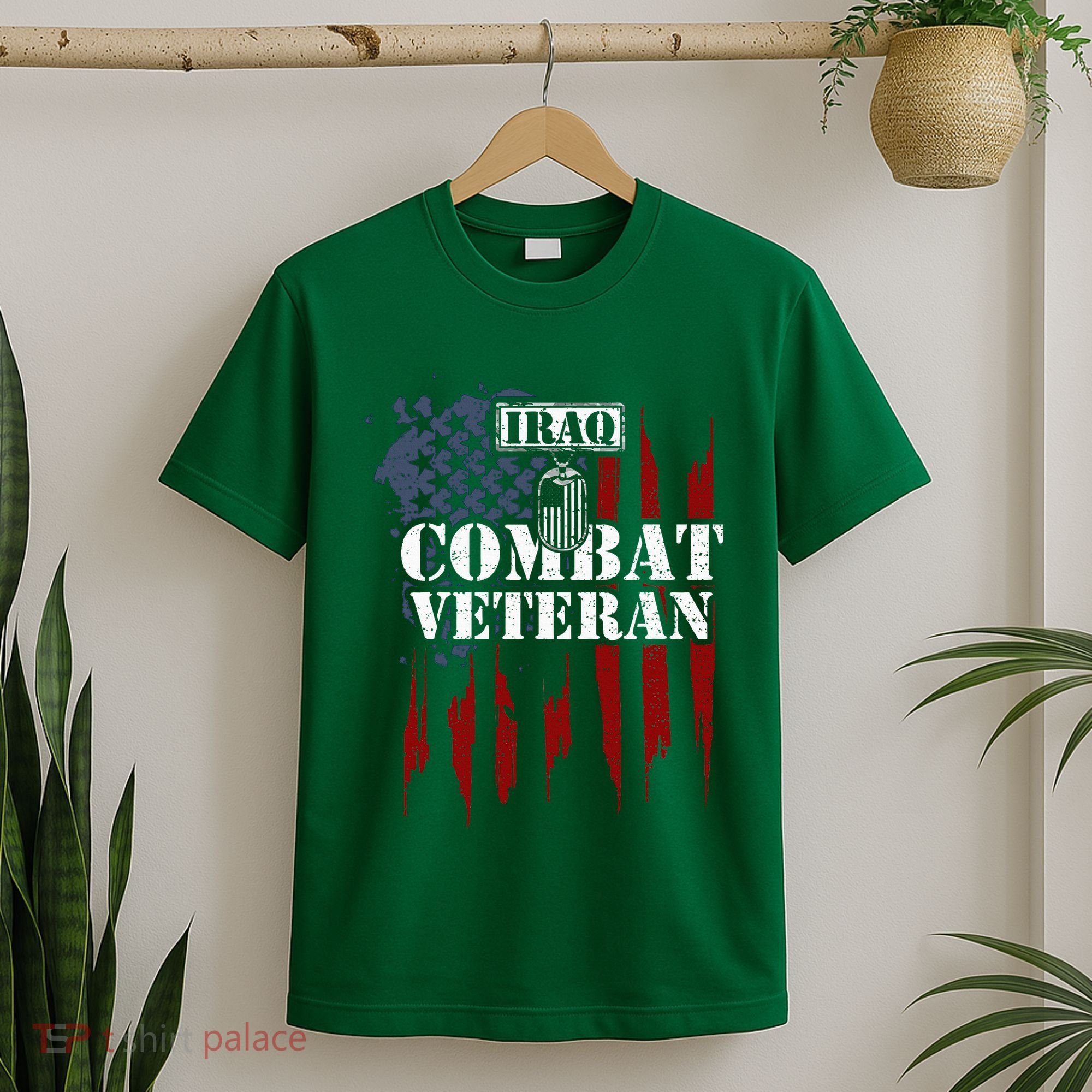 Iraq War Iraq Combat Veteran T-Shirt