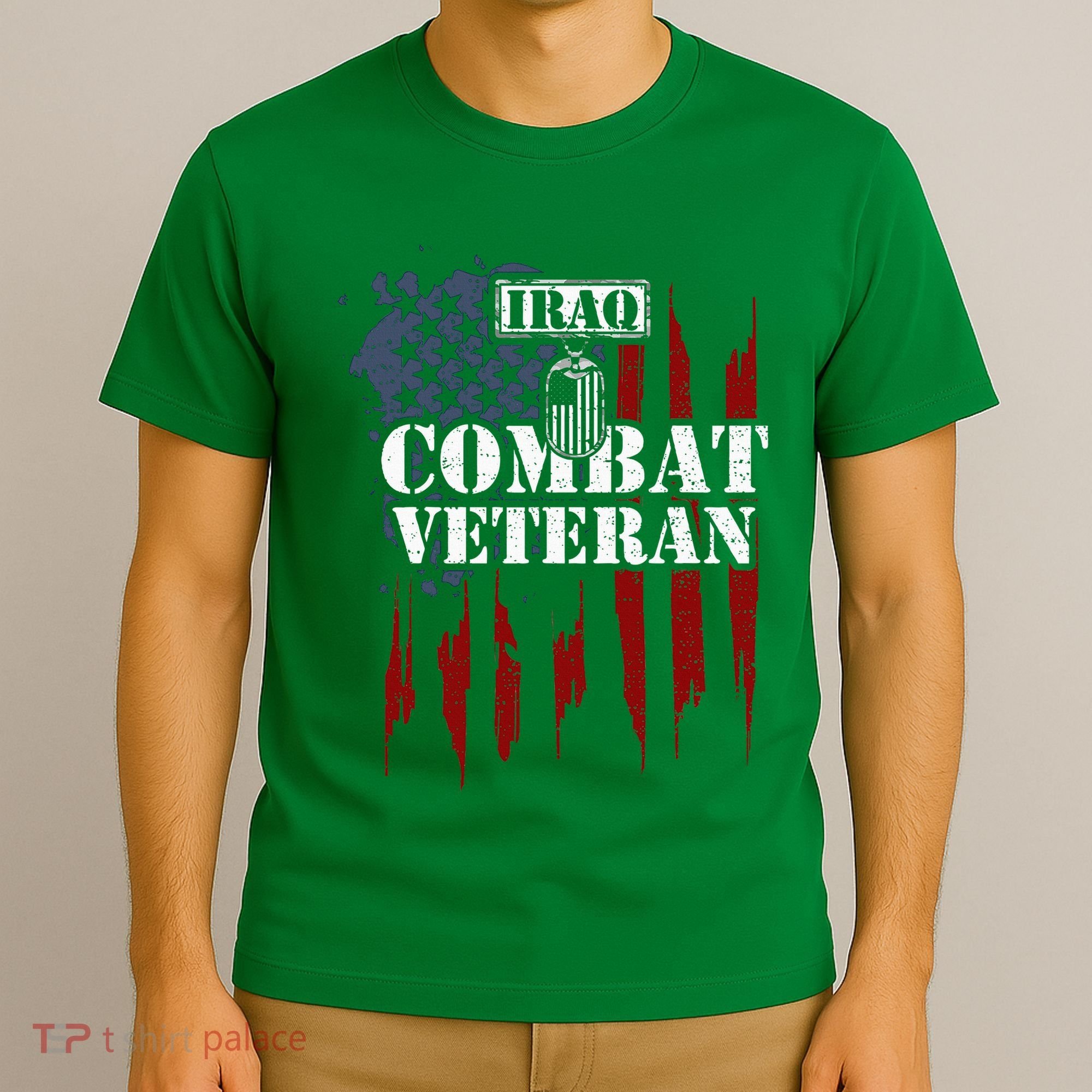 Iraq War Iraq Combat Veteran T-Shirt