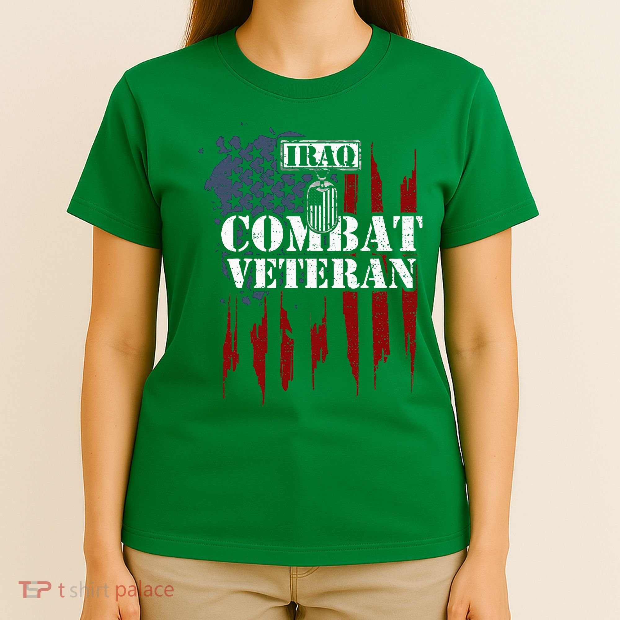 Iraq War Iraq Combat Veteran T-Shirt