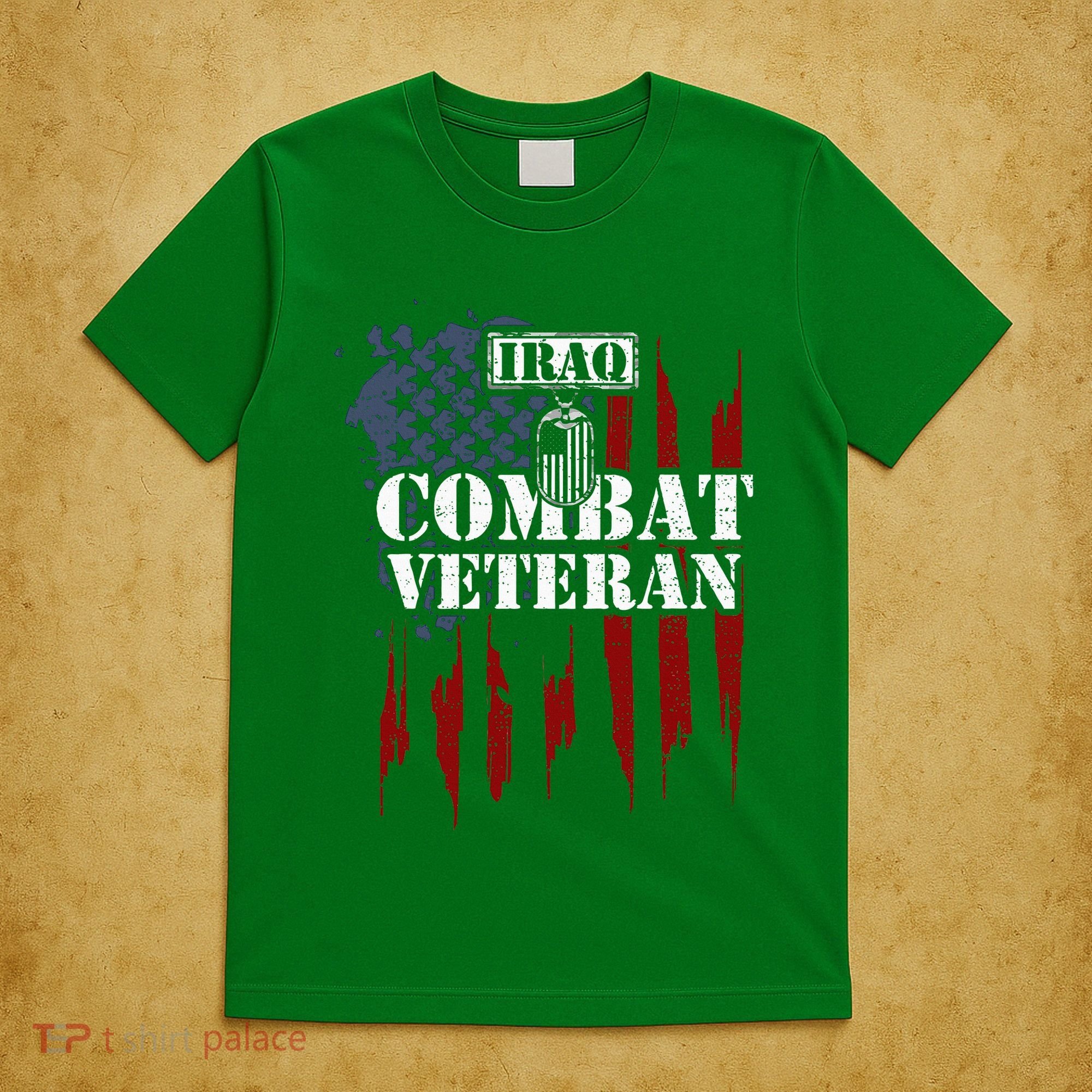Iraq War Iraq Combat Veteran T-Shirt