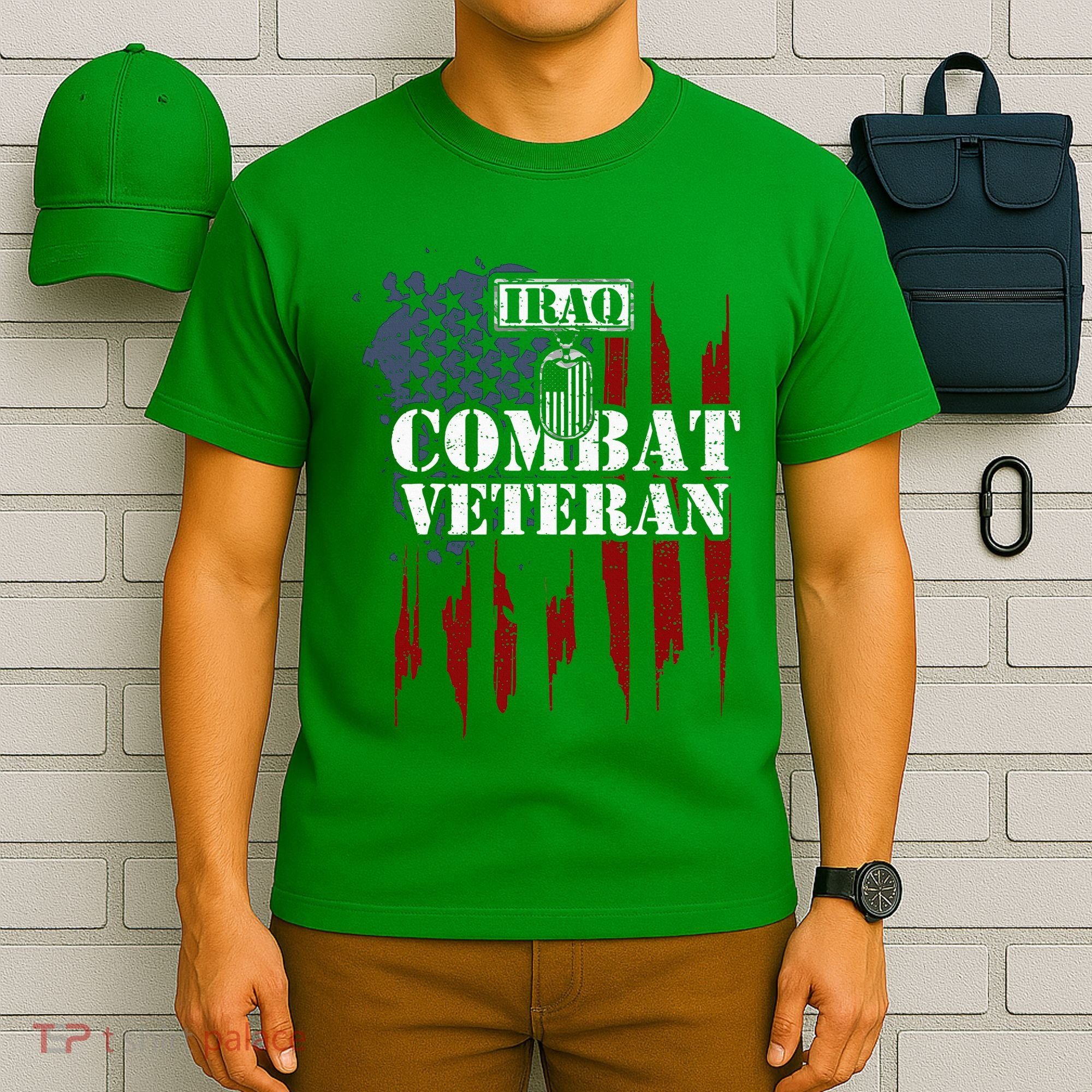 Iraq War Iraq Combat Veteran T-Shirt
