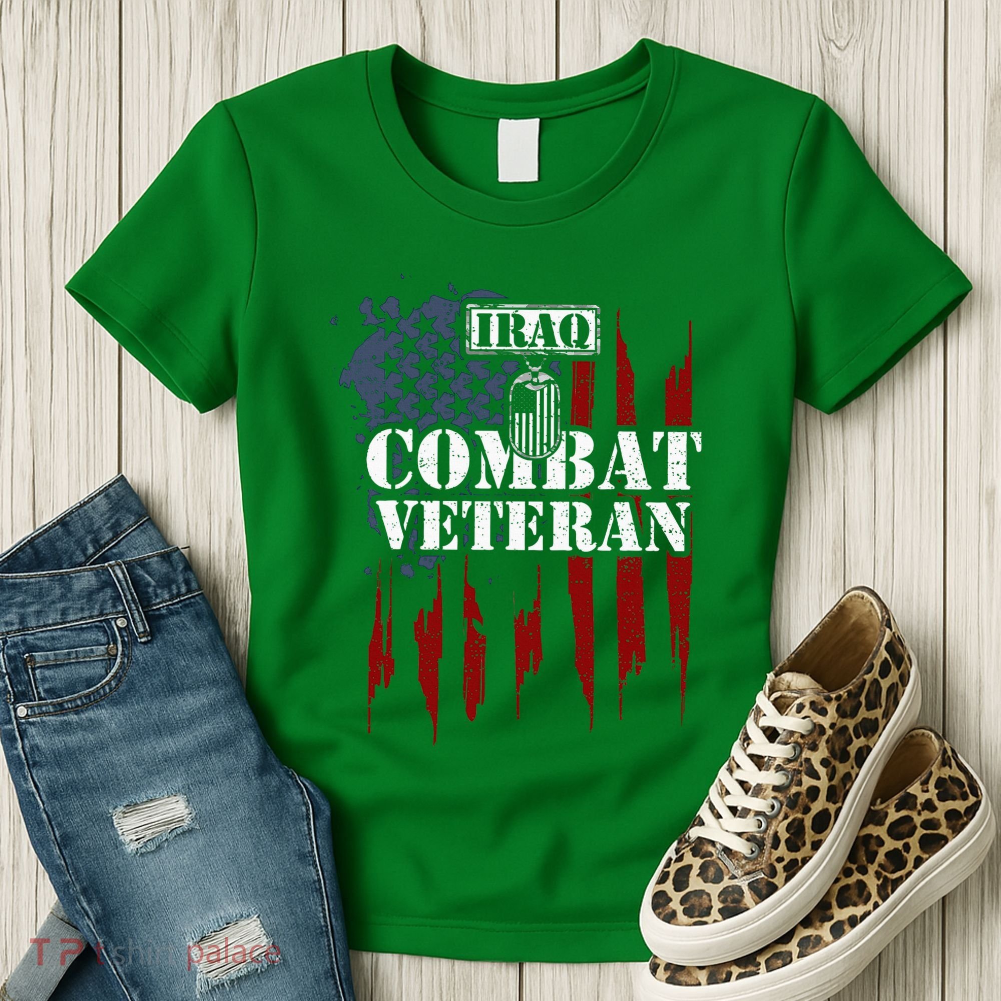 Iraq War Iraq Combat Veteran Women's T-Shirt
