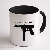I Work In Tec Coffee Mug thumb 1
