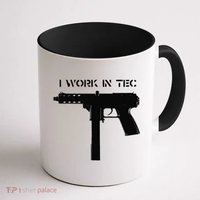 I Work In Tec Coffee Mug back
