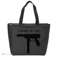 I Work In Tec Tote Bag thumb 0