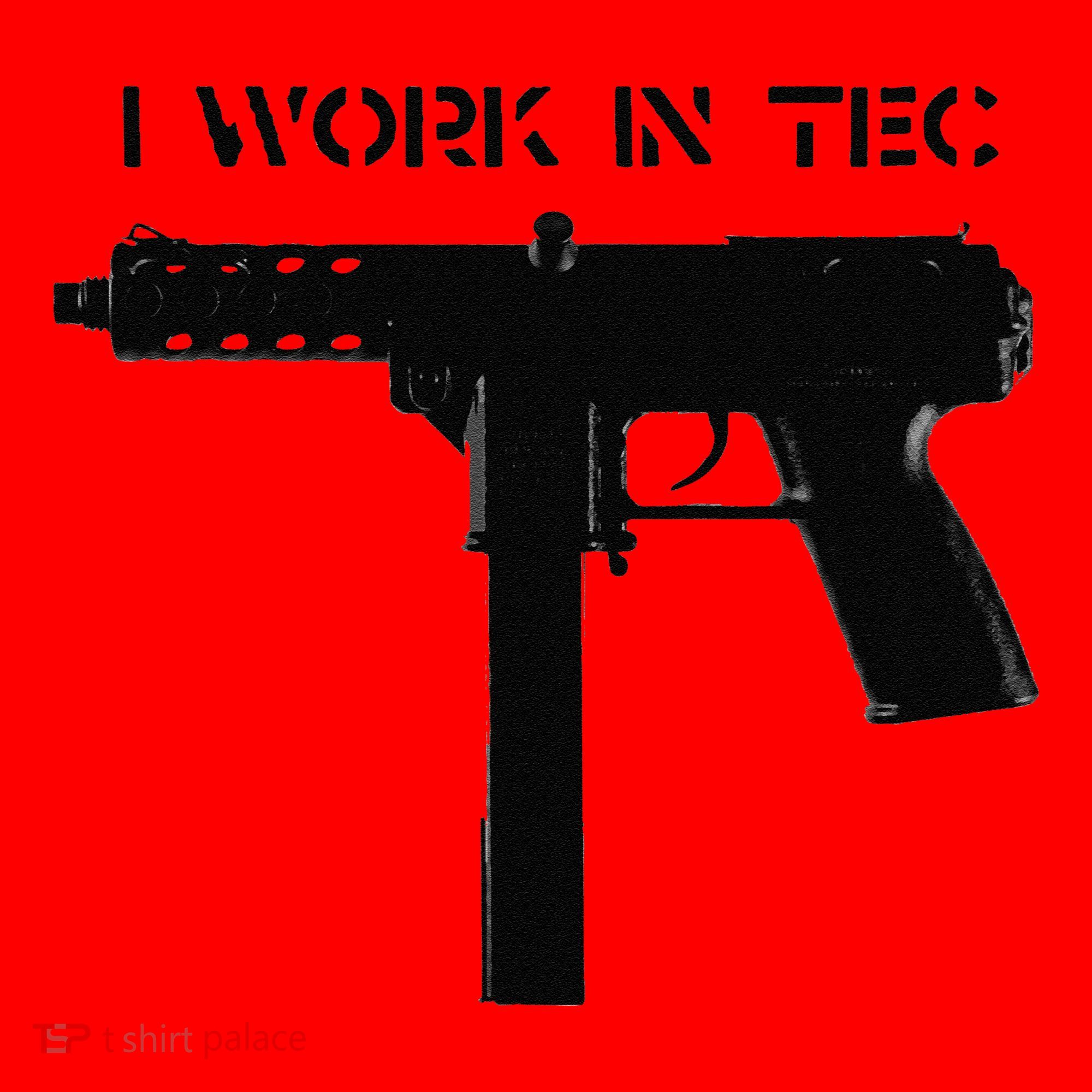 I Work In Tec Santa Hat