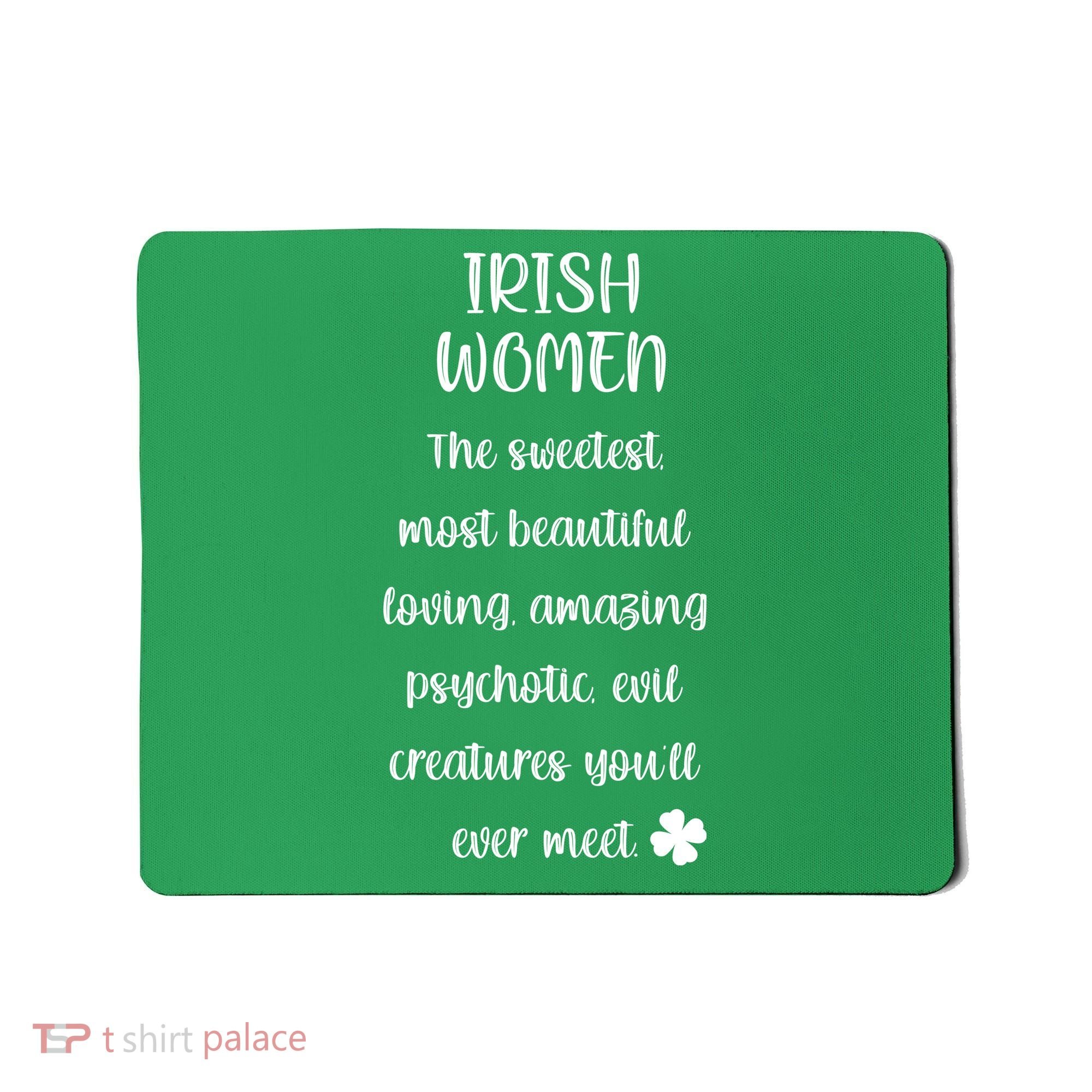 Irish Women Mousepad