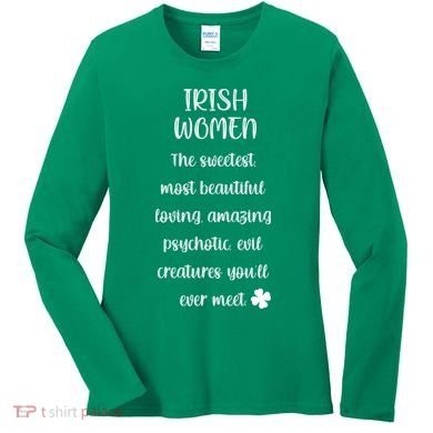 Irish Women Women's Long Sleeve Shirt
