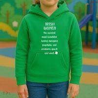 Irish Women Kids Hoodie thumb 3