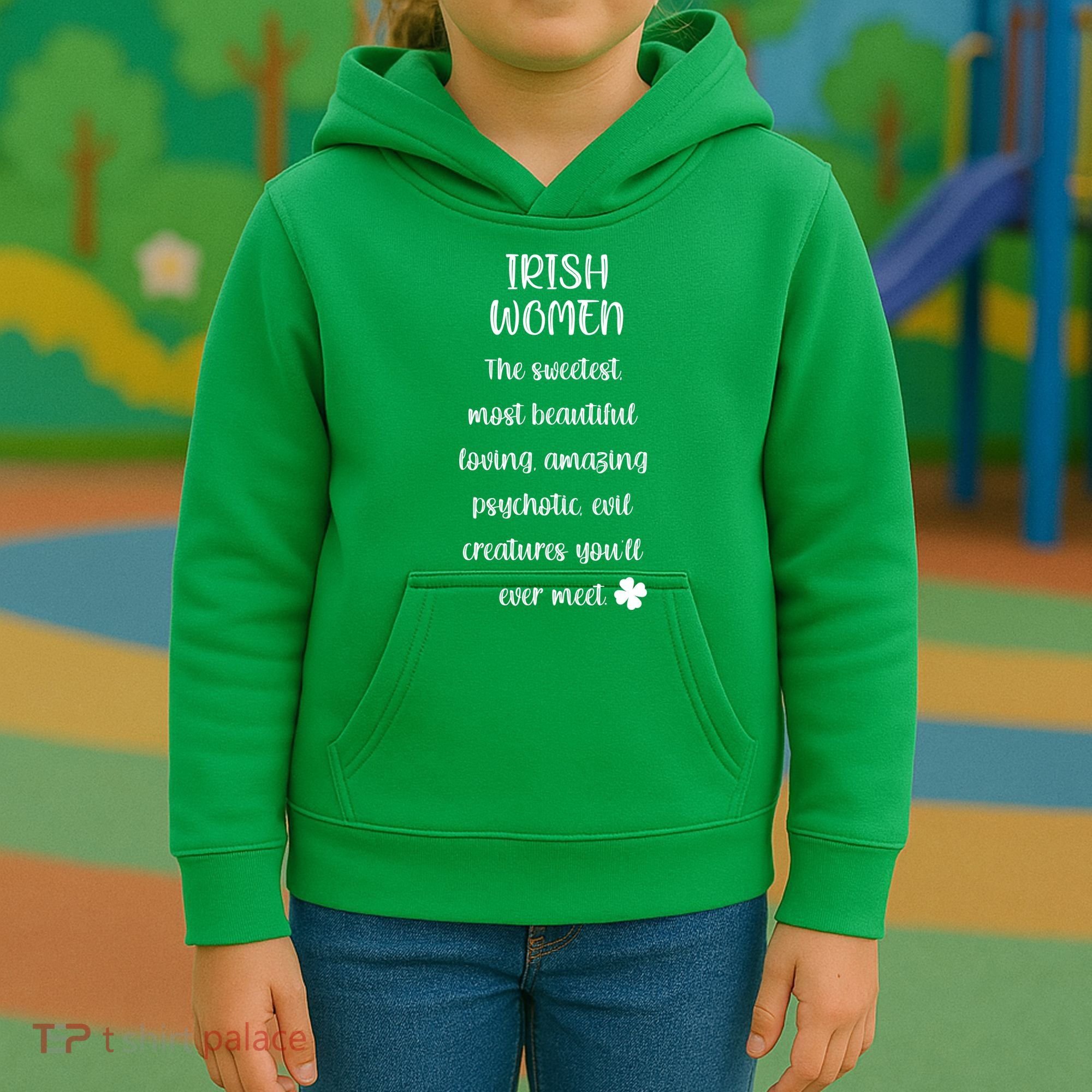 Irish Women Kids Hoodie