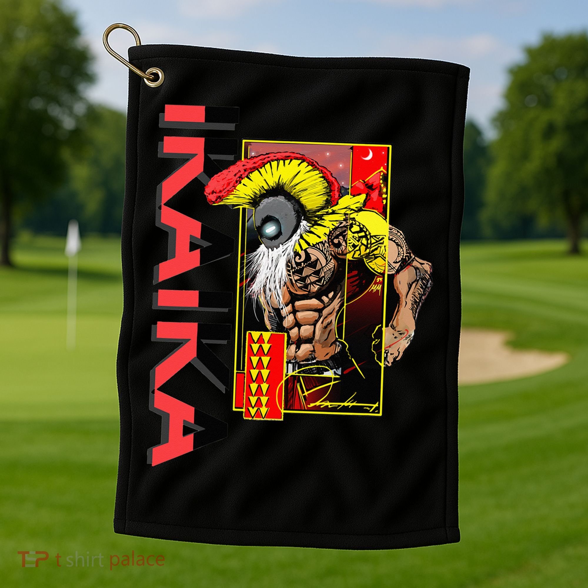 IKAIKA Warrior Golf Towel