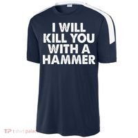 I Will Kill You With A Hammer Funny Saying Sport-Tek Competitor United Soccer Jersey thumb 2
