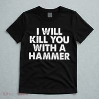 I Will Kill You With A Hammer Vintage T-Shirt thumb 5