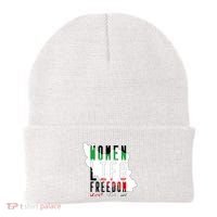 Iran Women Life Freedom Support Persian Women, Free Iran Beanie thumb 0