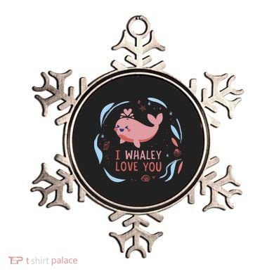 I Whaley Love You Whale Ornament