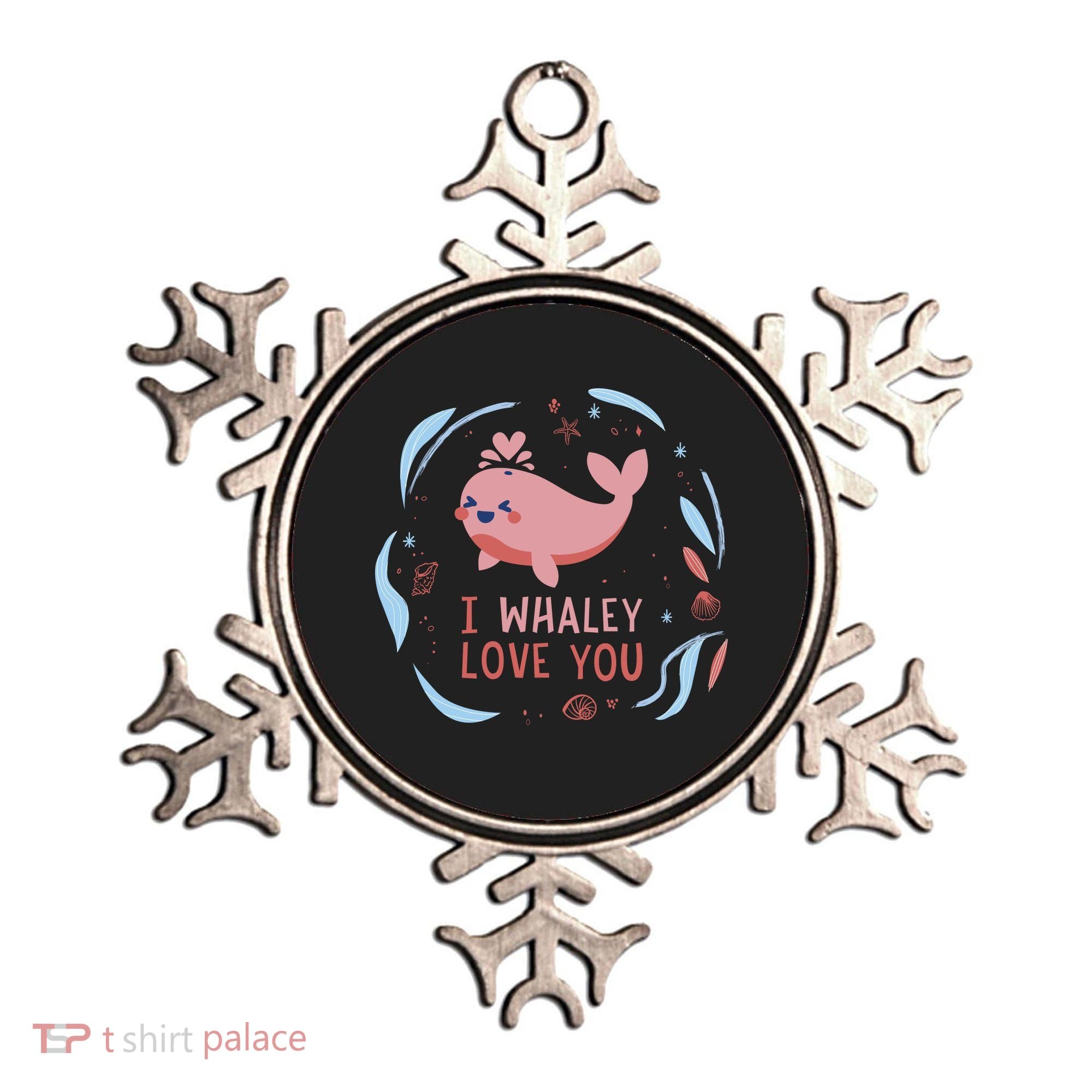I Whaley Love You Whale Ornament