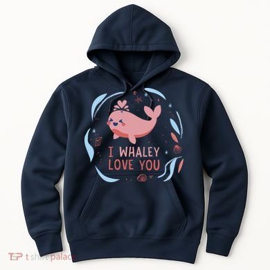 I Whaley Love You Whale Hoodie