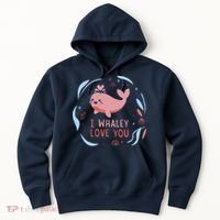 I Whaley Love You Whale Hoodie thumb 0