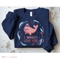 I Whaley Love You Whale Sweatshirt thumb 2