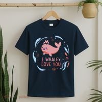 I Whaley Love You Whale T-Shirt thumb 2