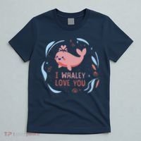 I Whaley Love You Whale T-Shirt thumb 5