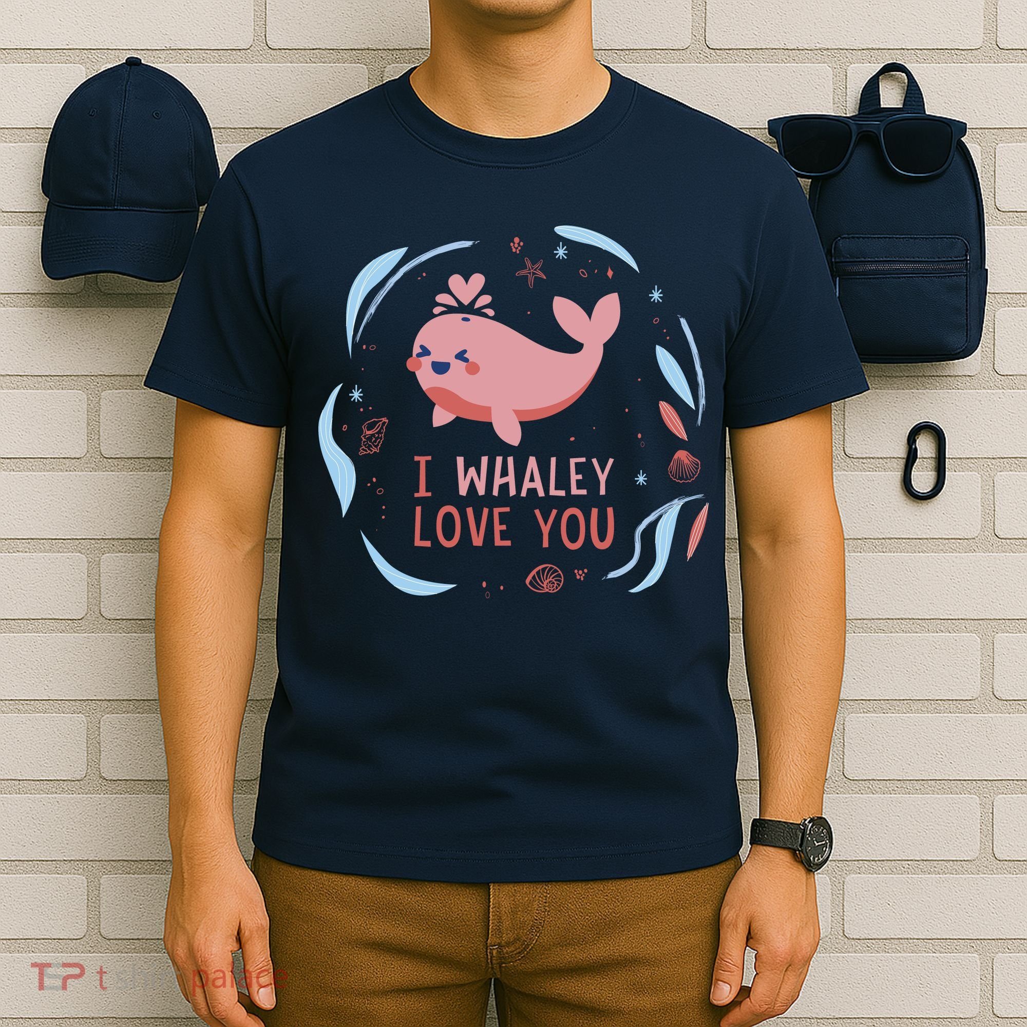 I Whaley Love You Whale T-Shirt