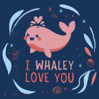 I Whaley Love You Whale Baby Bodysuit thumb 2