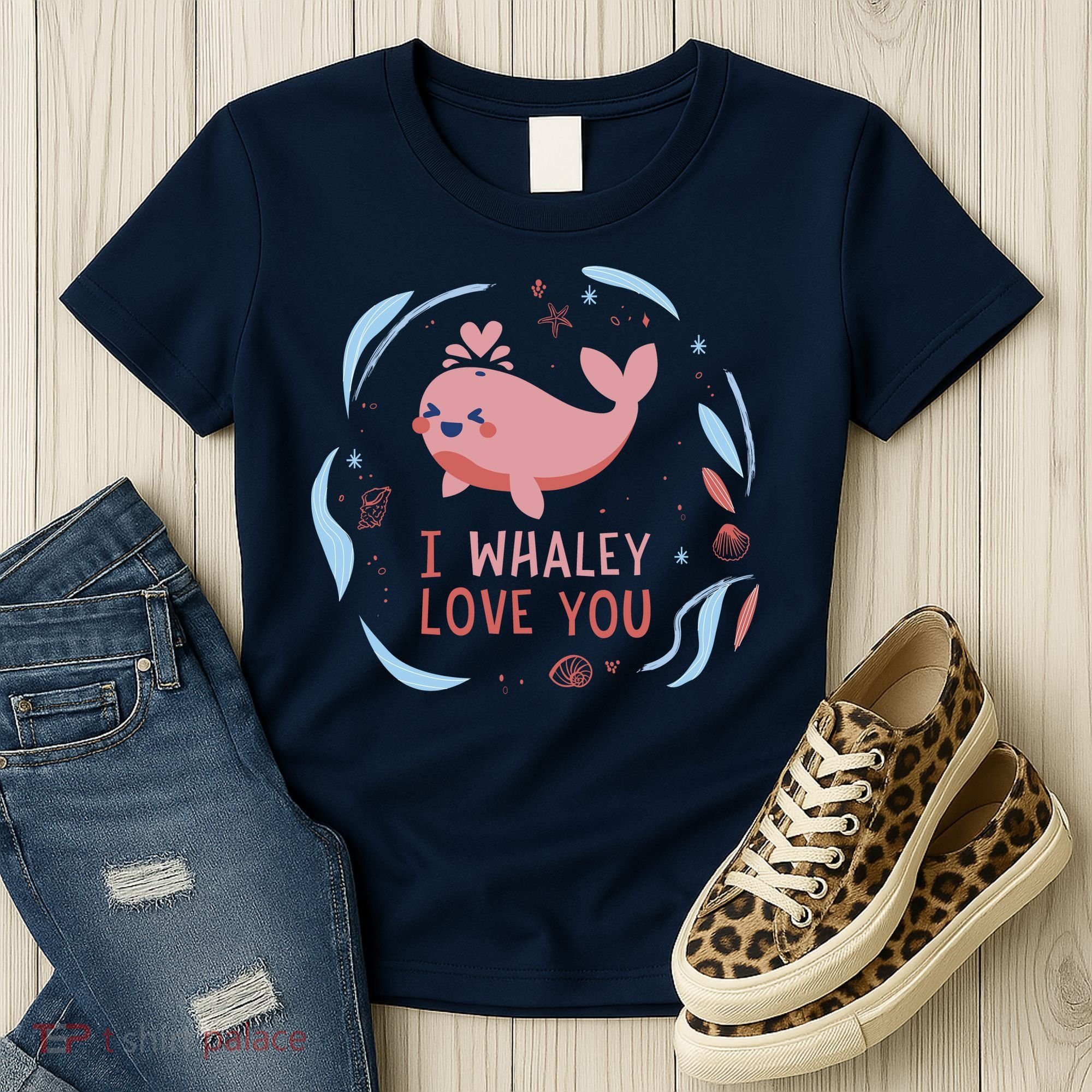 I Whaley Love You Whale Women's T-Shirt