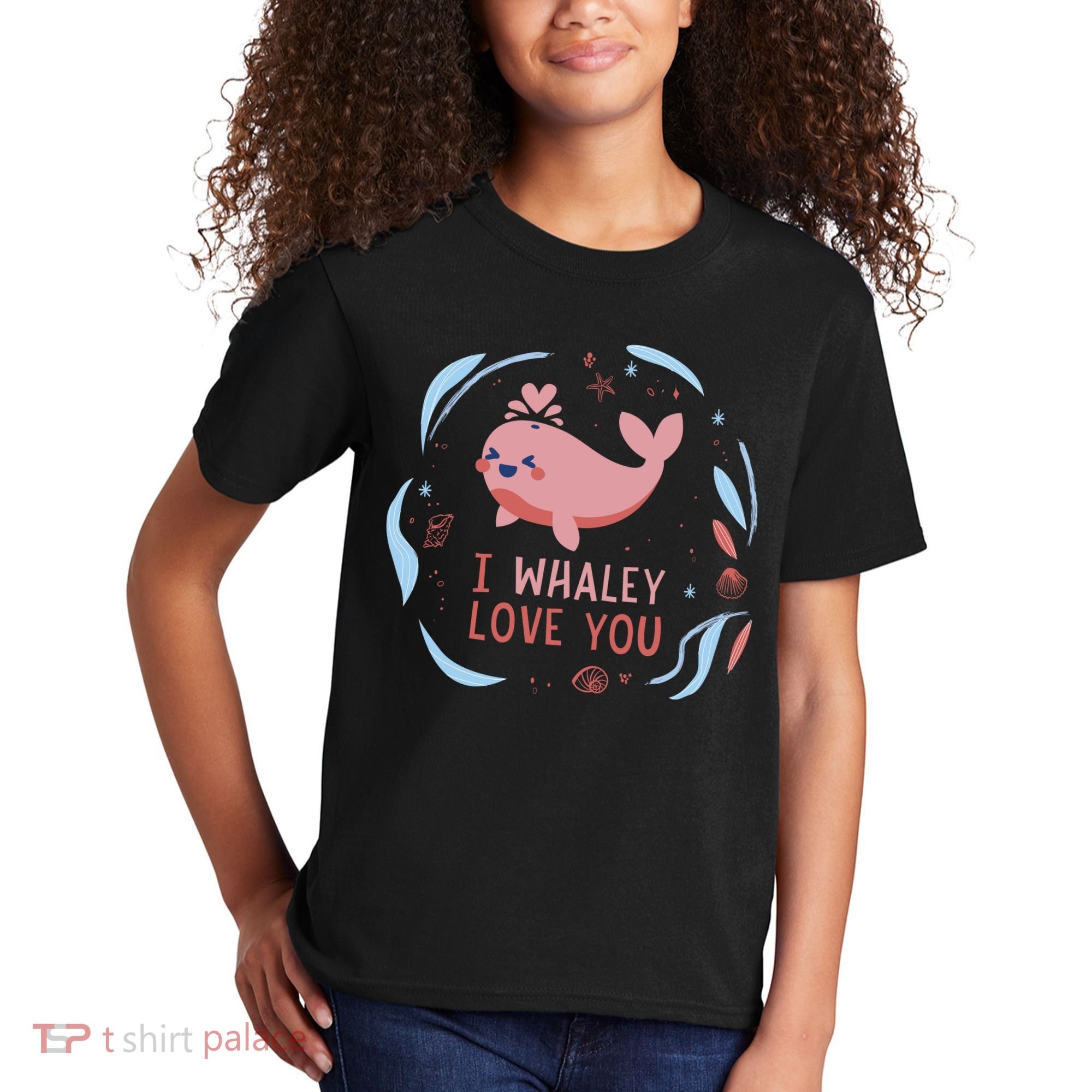 I Whaley Love You Whale Kids T-Shirt