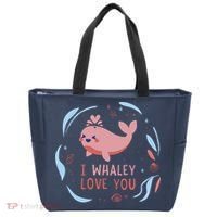 I Whaley Love You Whale Tote Bag thumb 0