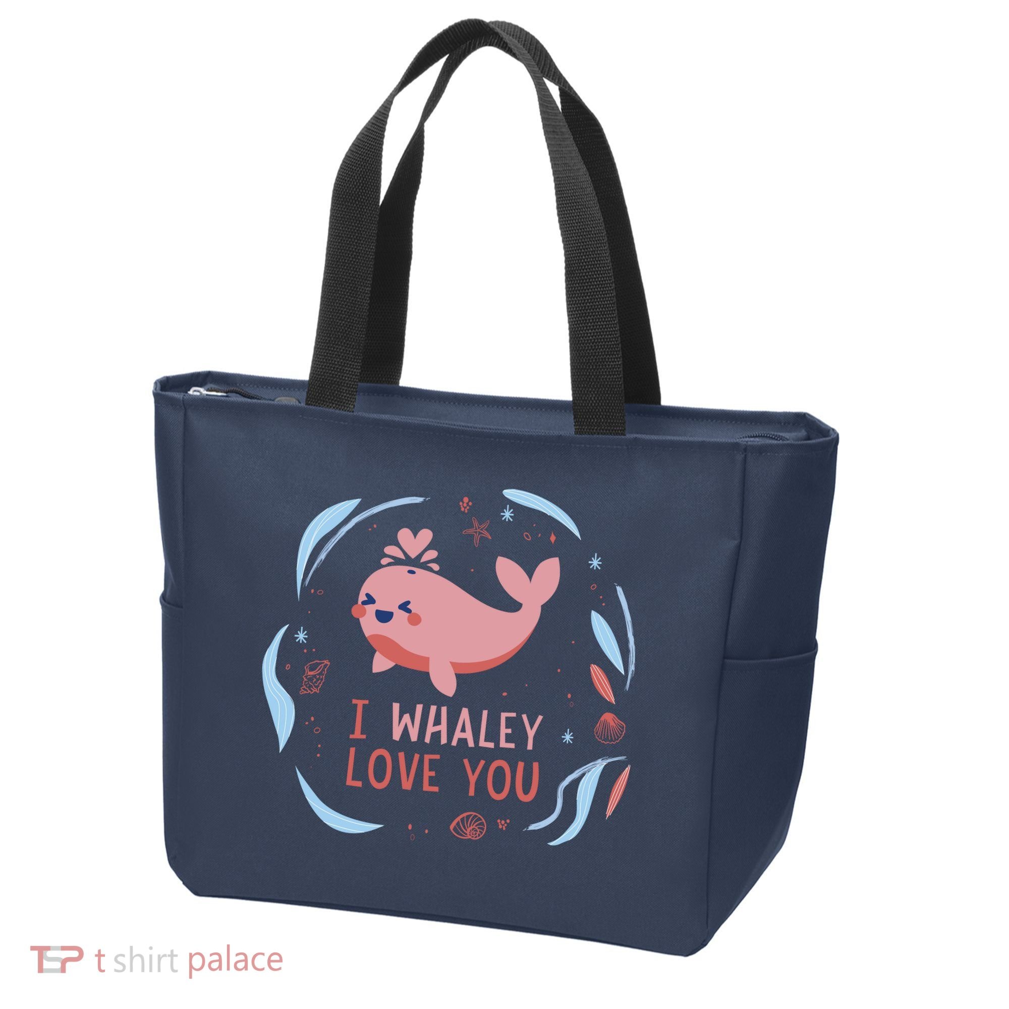I Whaley Love You Whale Tote Bag