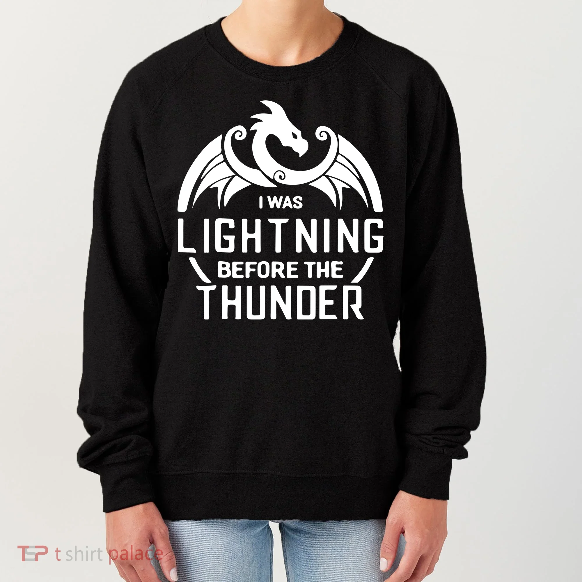 I Was Lightning Before The Thunder Women's Sweatshirt