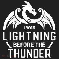 I Was Lightning Before The Thunder Women's Sweatshirt thumb 2