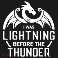 I Was Lightning Before The Thunder Backpack thumb 2