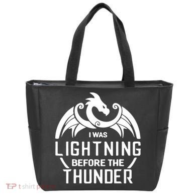 I Was Lightning Before The Thunder Tote Bag