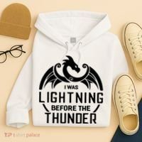 I Was Lightning Before The Thunder Hoodie thumb 4