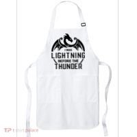 I Was Lightning Before The Thunder Apron thumb 0