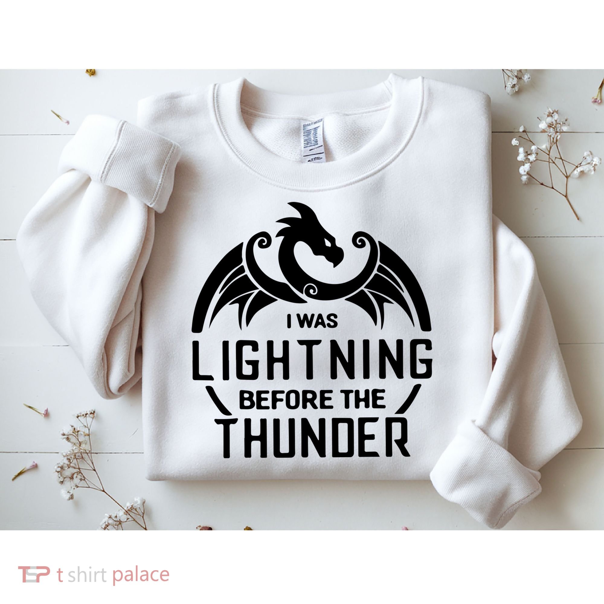 I Was Lightning Before The Thunder Sweatshirt