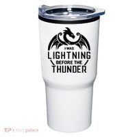 I Was Lightning Before The Thunder Tumbler thumb 0