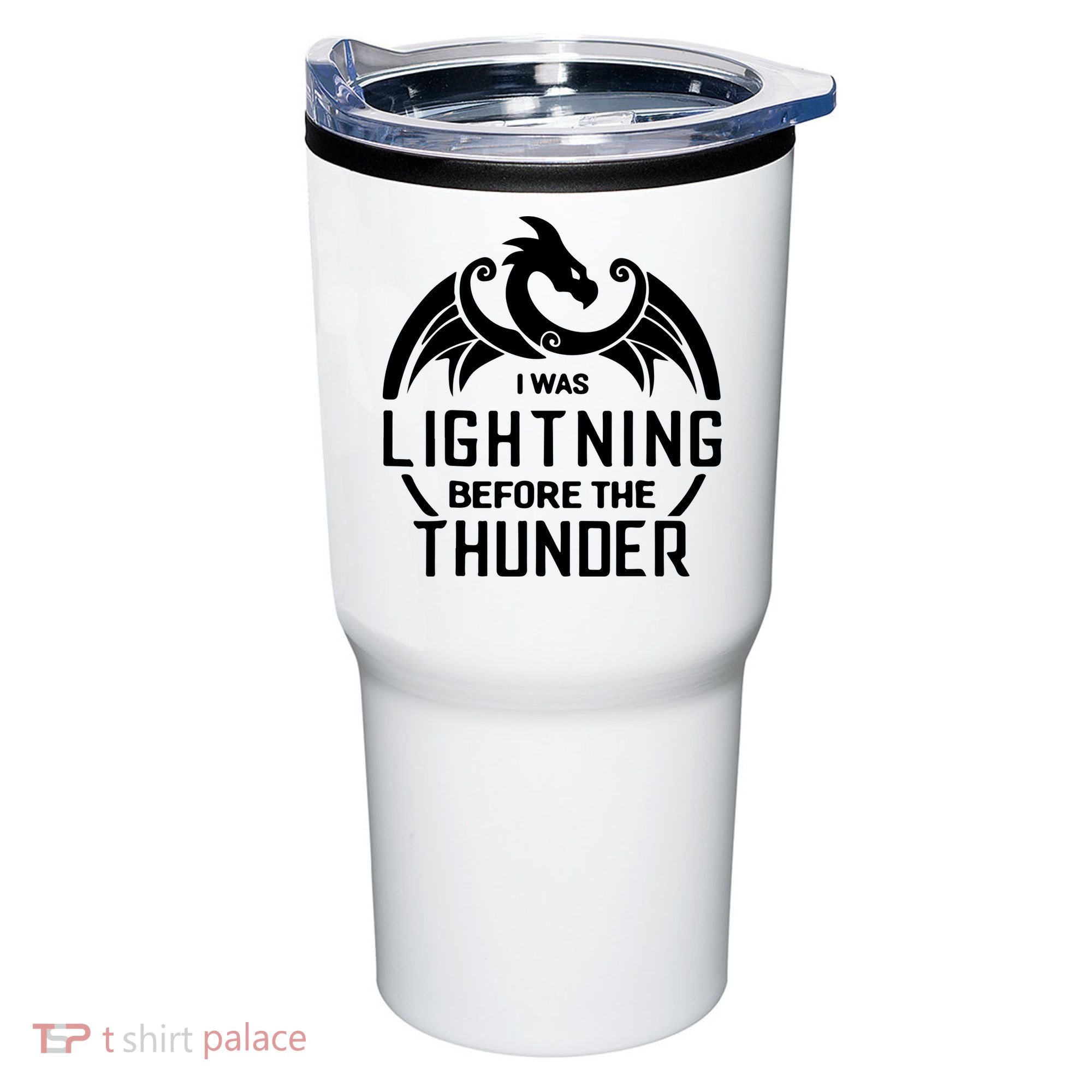 I Was Lightning Before The Thunder Tumbler