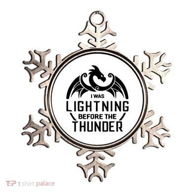 I Was Lightning Before The Thunder Ornament